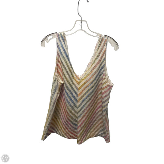 Top Sleeveless By Lou And Grey In Multi-colored, Size: L