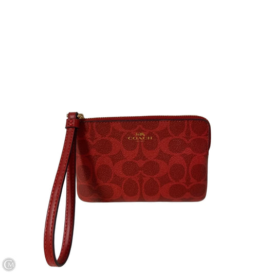 Wristlet Designer By Coach, Size: Medium