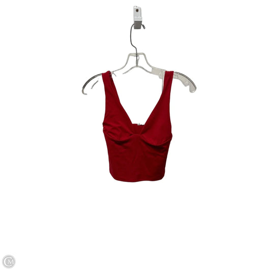 Top Sleeveless By Garage In Red, Size: Xxs