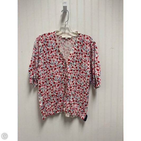 Cardigan By Loft In Pink, Size: L