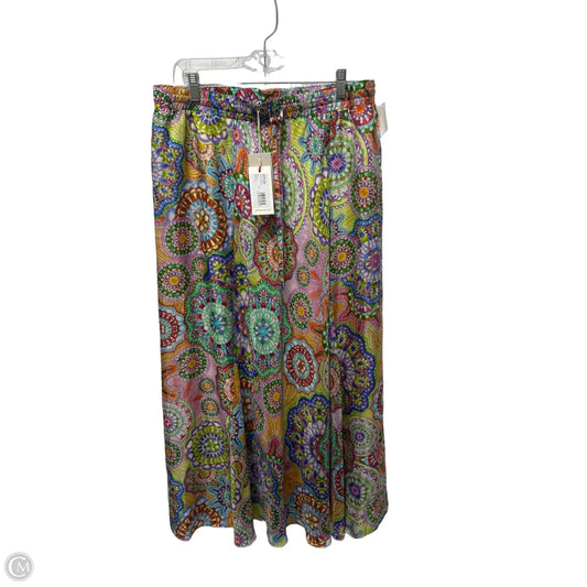 Skirt Maxi By Johnny Was In Multi-colored, Size: L