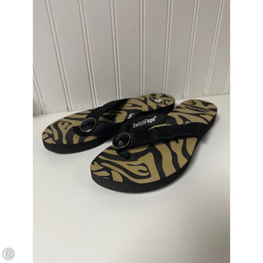 Sandals Flats By Lindsay Phillips In Brown, Size: 8