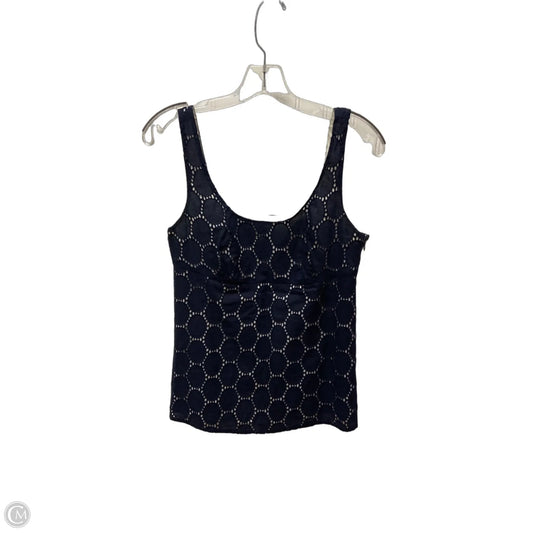 Top Sleeveless By Loft In Blue, Size: S
