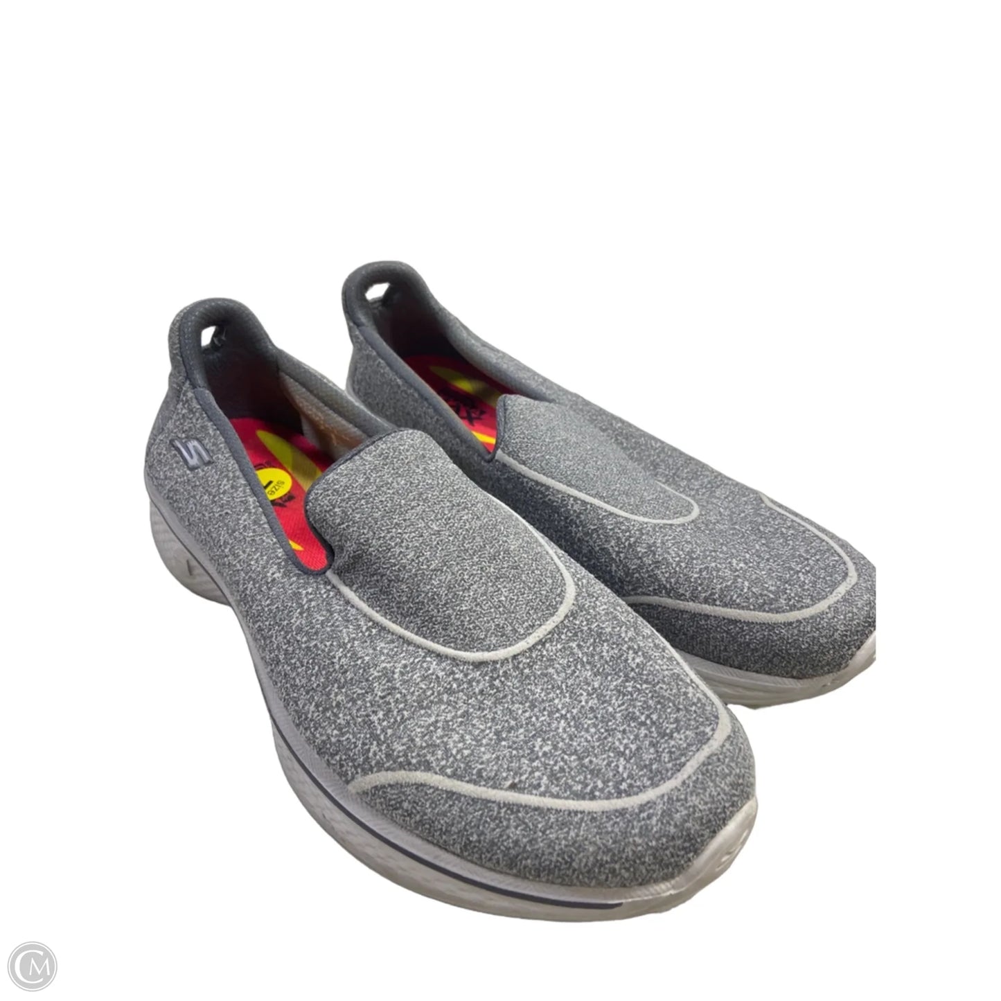 Shoes Athletic By Skechers In Grey, Size: 7