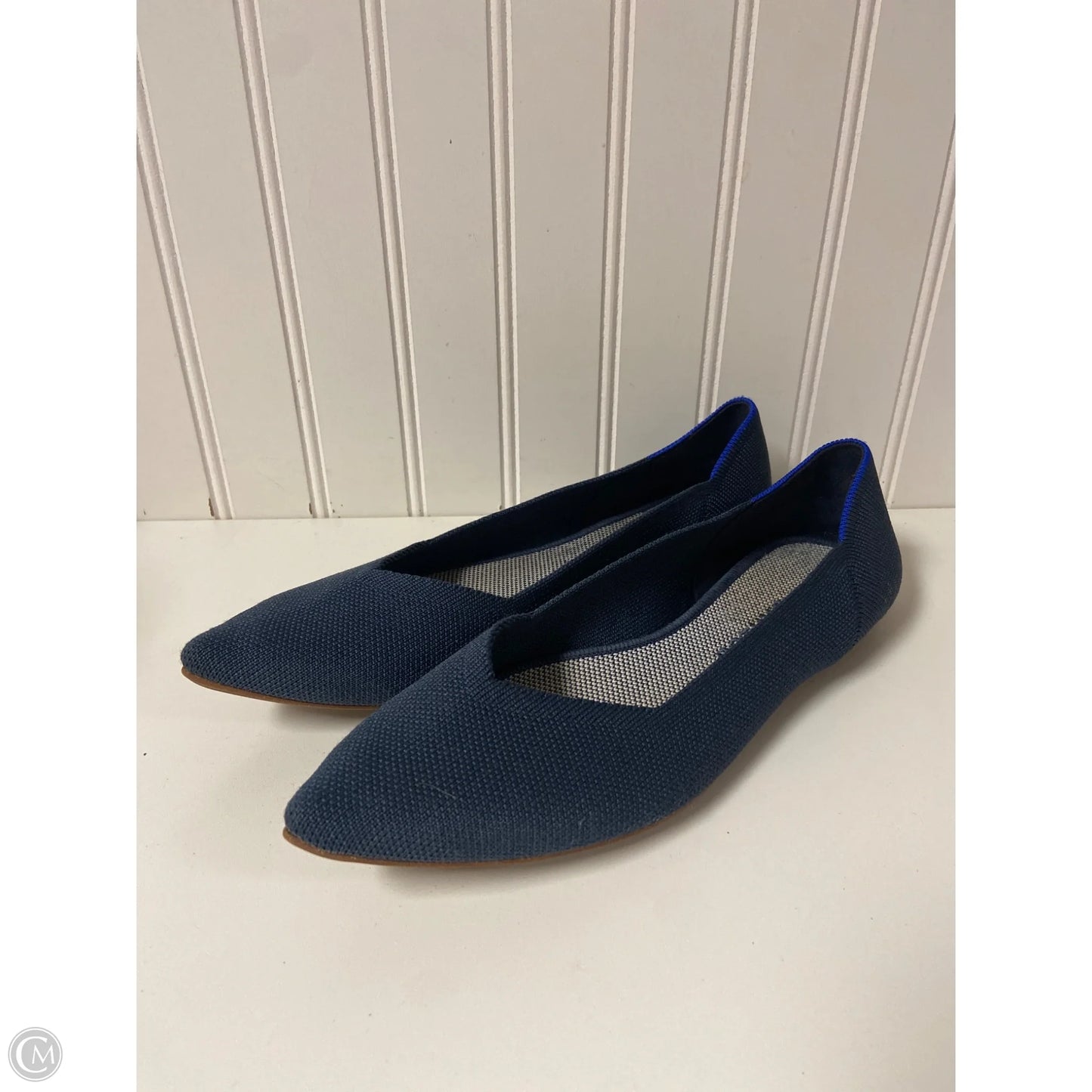 Shoes Flats By Rothys In Blue, Size: 9.5