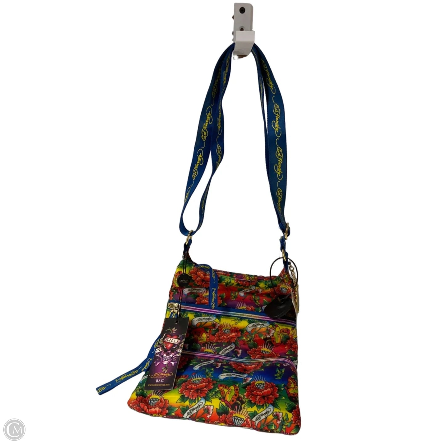Crossbody By Ed Hardy, Size: Medium