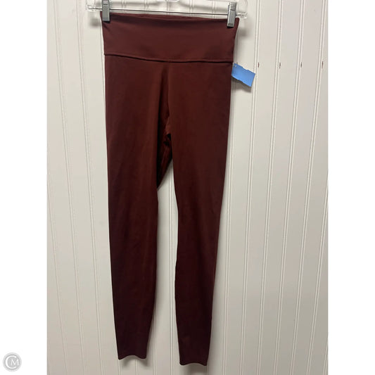 Athletic Leggings By Nike In Brown, Size: Xs