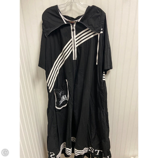 Dress Casual Maxi By Cmb In Black & White, Size: 2x