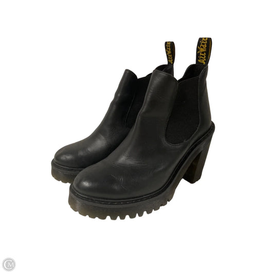 Boots Ankle Heels By Dr Martens In Black, Size: 7