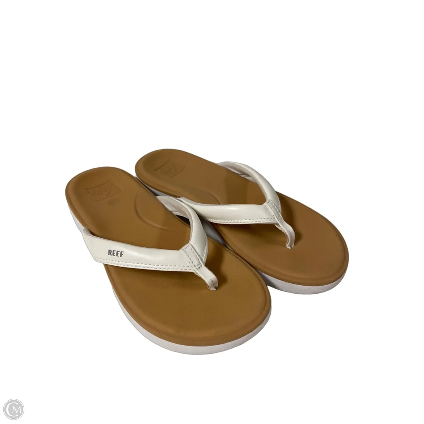 Sandals Flip Flops By Reef In Brown, Size: 7