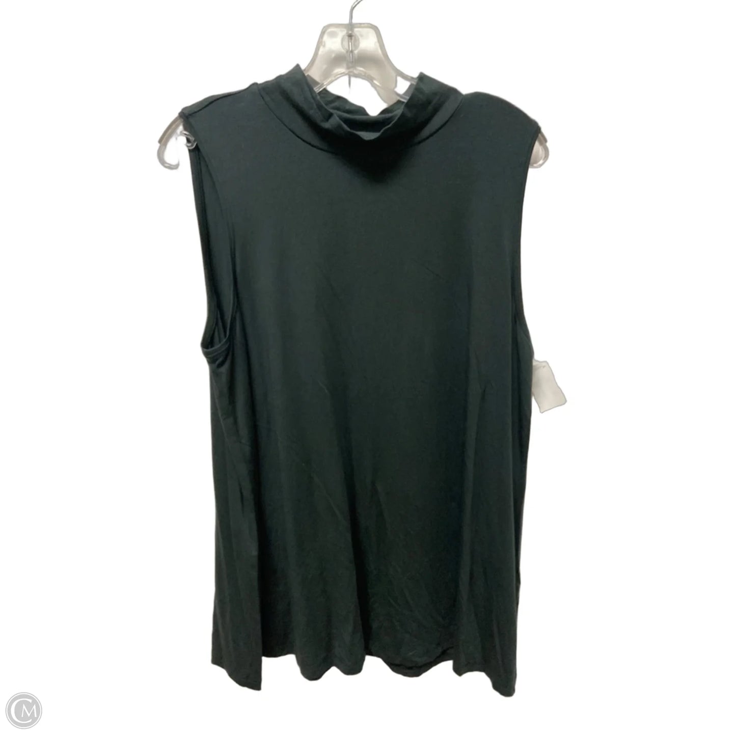 Top Sleeveless By Eileen Fisher In Green, Size: L