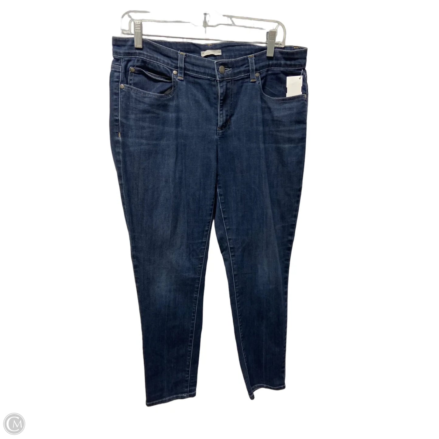 Jeans Skinny By Eileen Fisher In Blue, Size: 8