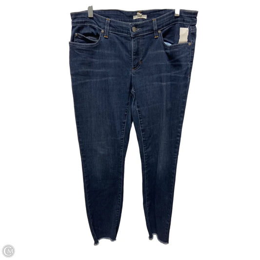 Jeans Skinny By Eileen Fisher In Blue, Size: 8