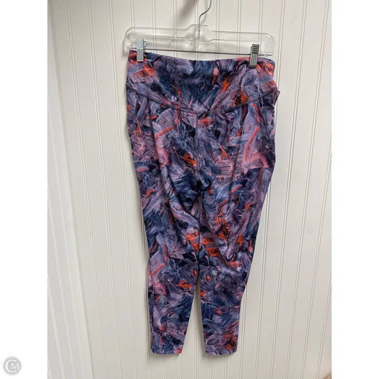 Athletic Leggings By Lululemon In Multi-colored, Size: M