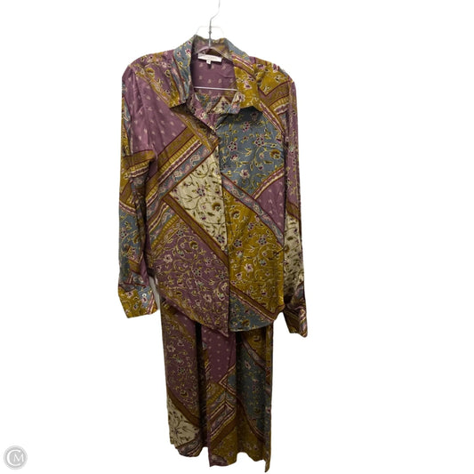 Pants Set 2pc By Olivaceous In Purple, Size: 8