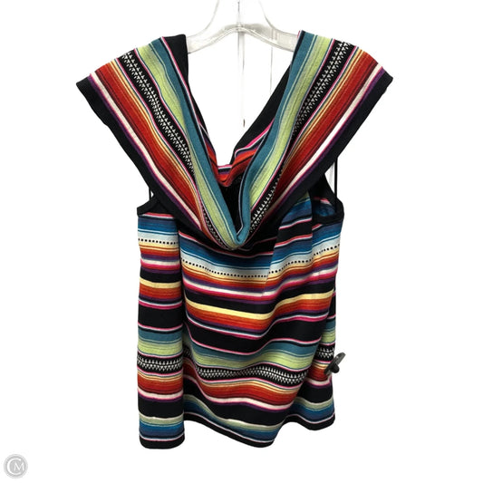 Sweater Short Sleeve By Lauren By Ralph Lauren In Multi-colored, Size: 2x