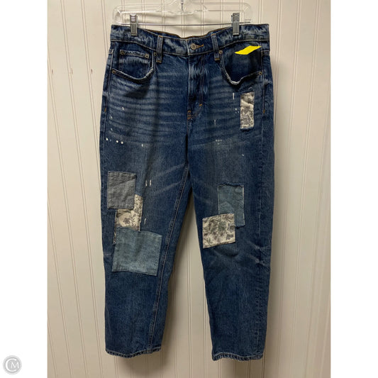 Jeans Straight By Lucky Brand In Blue Denim, Size: 8