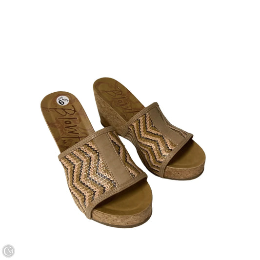 Sandals Heels Block By Blowfish In Tan, Size: 6.5