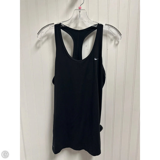 Athletic Tank Top By Nike In Black, Size: Xl