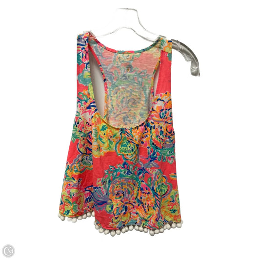 Tank Top Designer By Lilly Pulitzer In Multi-colored, Size: M