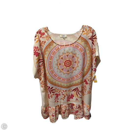 Top Sleeveless By Umgee In Yellow, Size: M