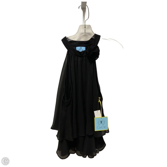 Top Sleeveless By Cece In Black, Size: L