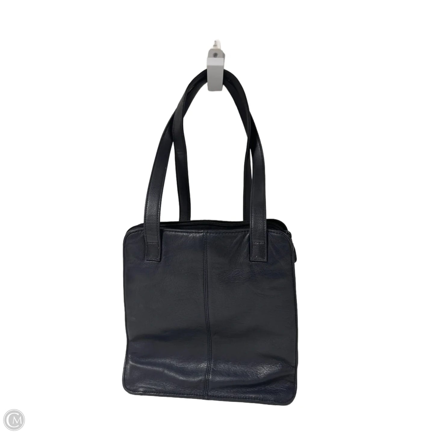 Handbag Leather By Liz Claiborne, Size: Medium