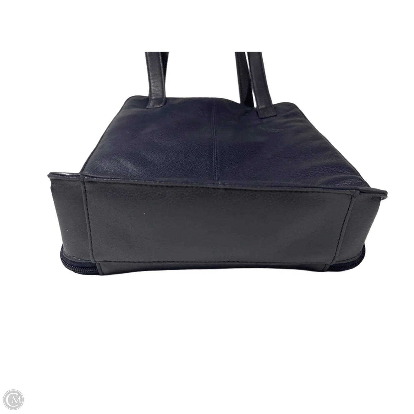 Handbag Leather By Liz Claiborne, Size: Medium