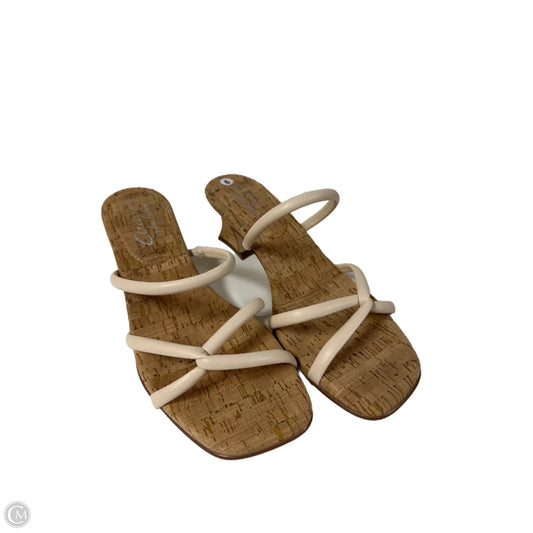 Sandals Heels Kitten By Circus By Sam Edelman In Tan, Size: 9