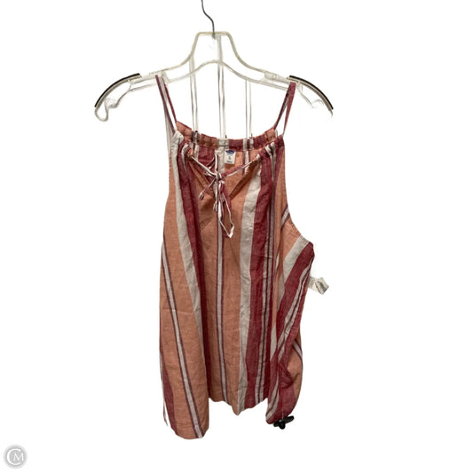 Top Sleeveless By Old Navy In Orange, Size: Xl