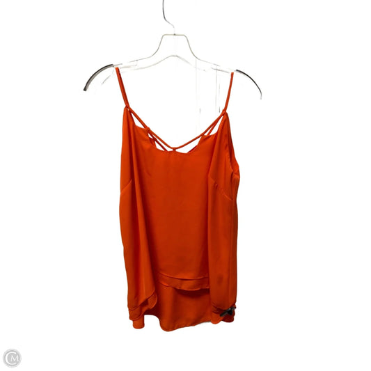 Top Sleeveless By Gianni Bini In Orange, Size: L