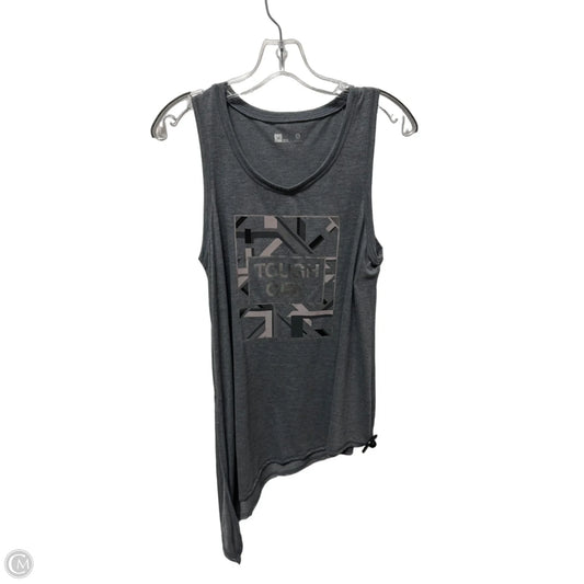 Athletic Tank Top By Xersion In Grey, Size: M