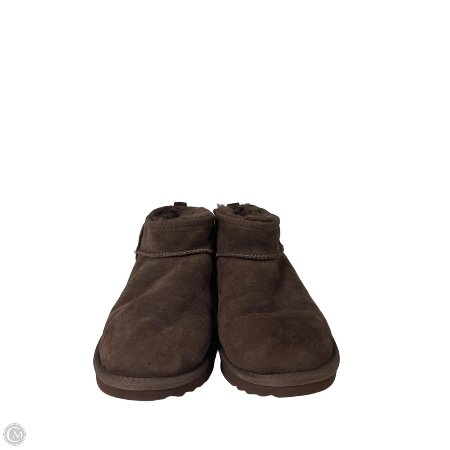 Boots Designer By Ugg In Brown, Size: 7.5