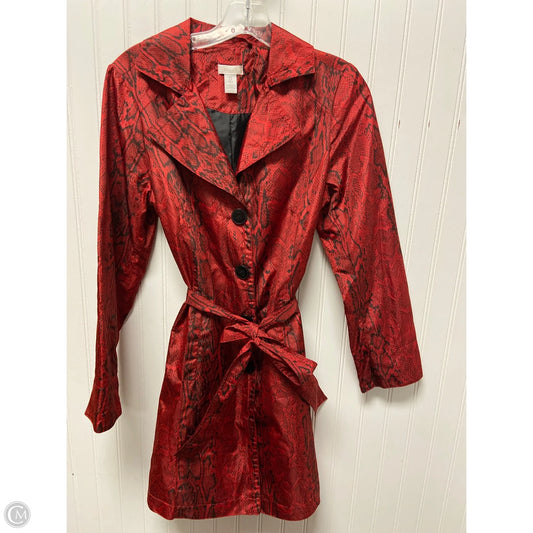 Jacket Other By Chicos In Red, Size: Xs