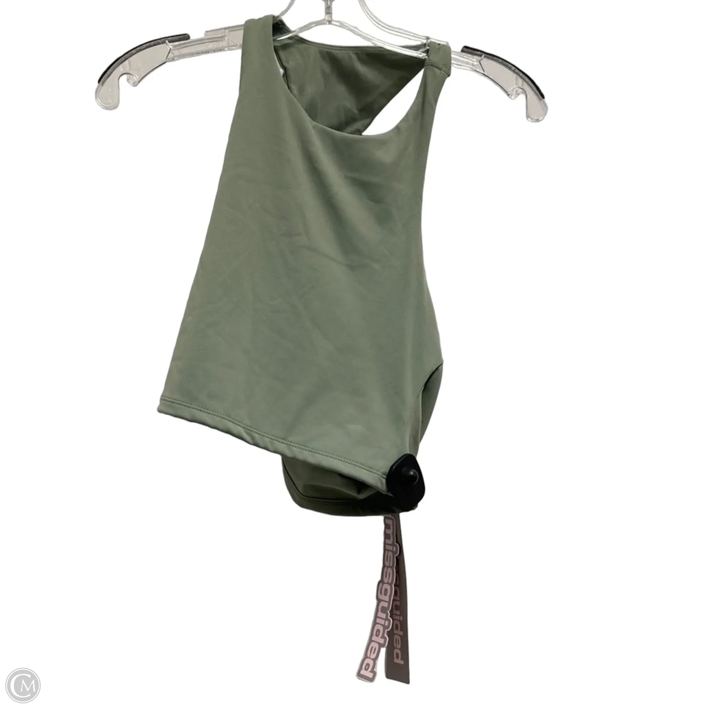 Athletic Tank Top By Missguided In Green, Size: M