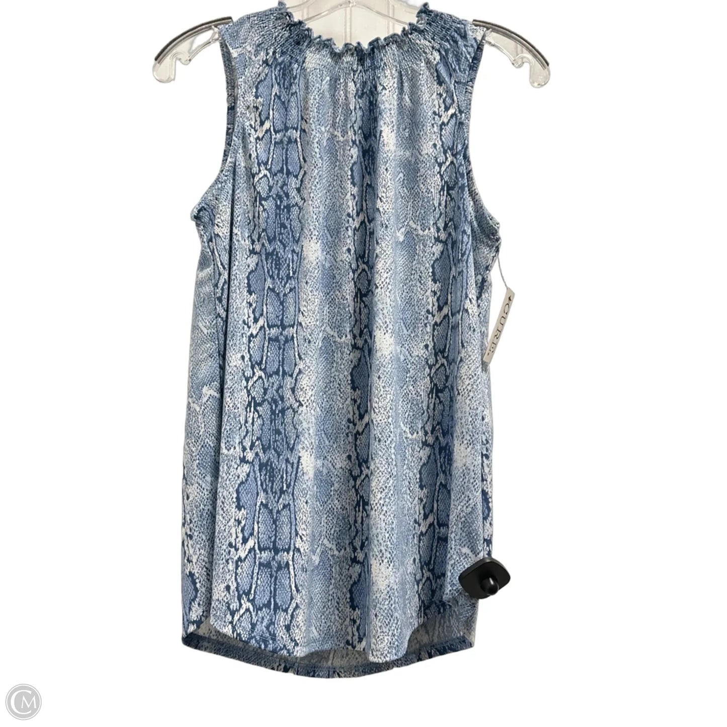 Top Sleeveless By Cure In Blue, Size: S