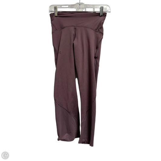 Athletic Leggings By Under Armour In Purple, Size: S