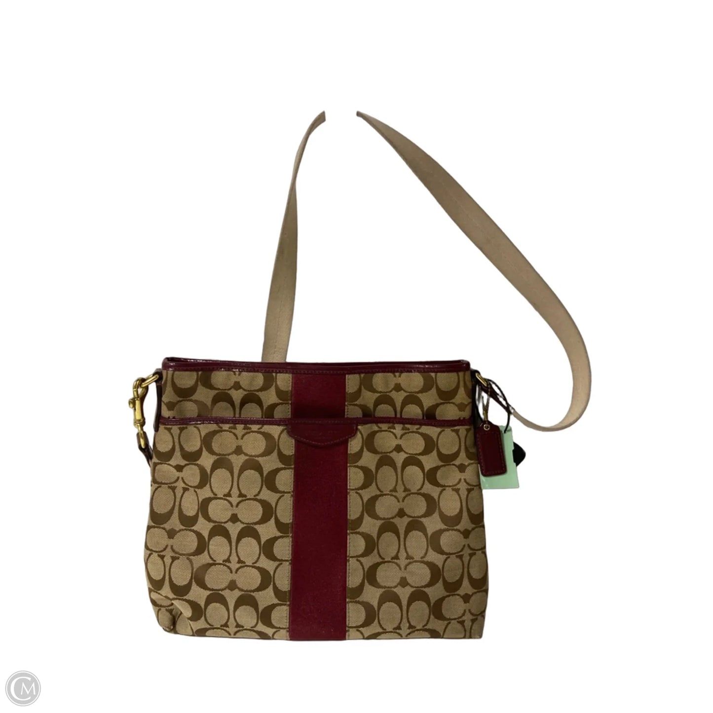 Crossbody Designer By Coach, Size: Medium