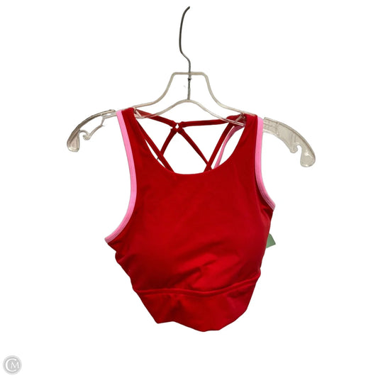 Athletic Bra By Buffbunny In Red, Size: S