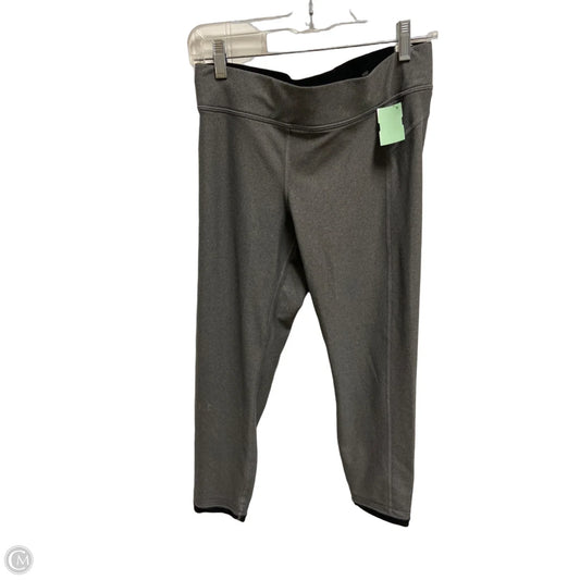 Athletic Leggings By Under Armour In Grey, Size: L