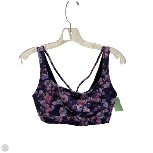 Athletic Bra By Athleta In Animal Print, Size: Medium