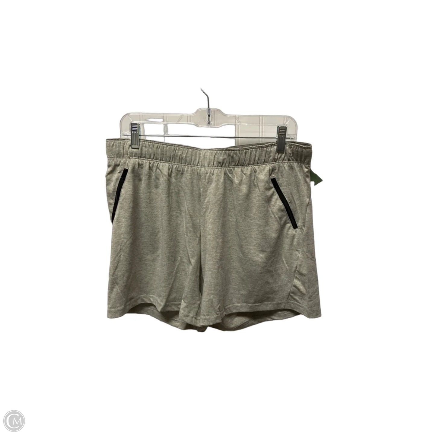 Athletic Shorts By Clothes Mentor In Grey, Size: L