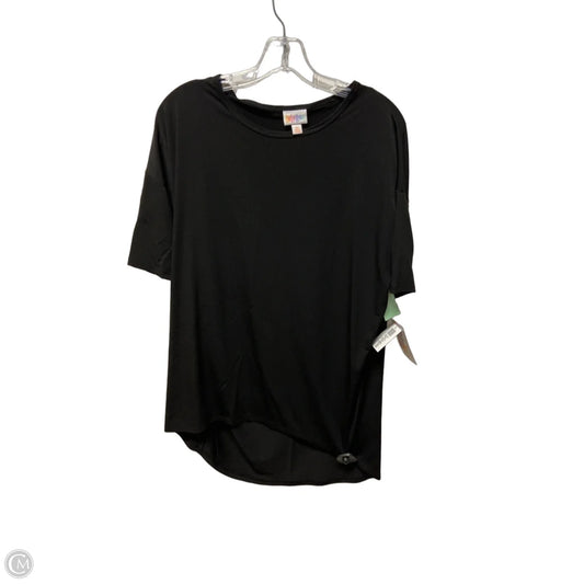 Top Short Sleeve By Lularoe In Black, Size: Xs