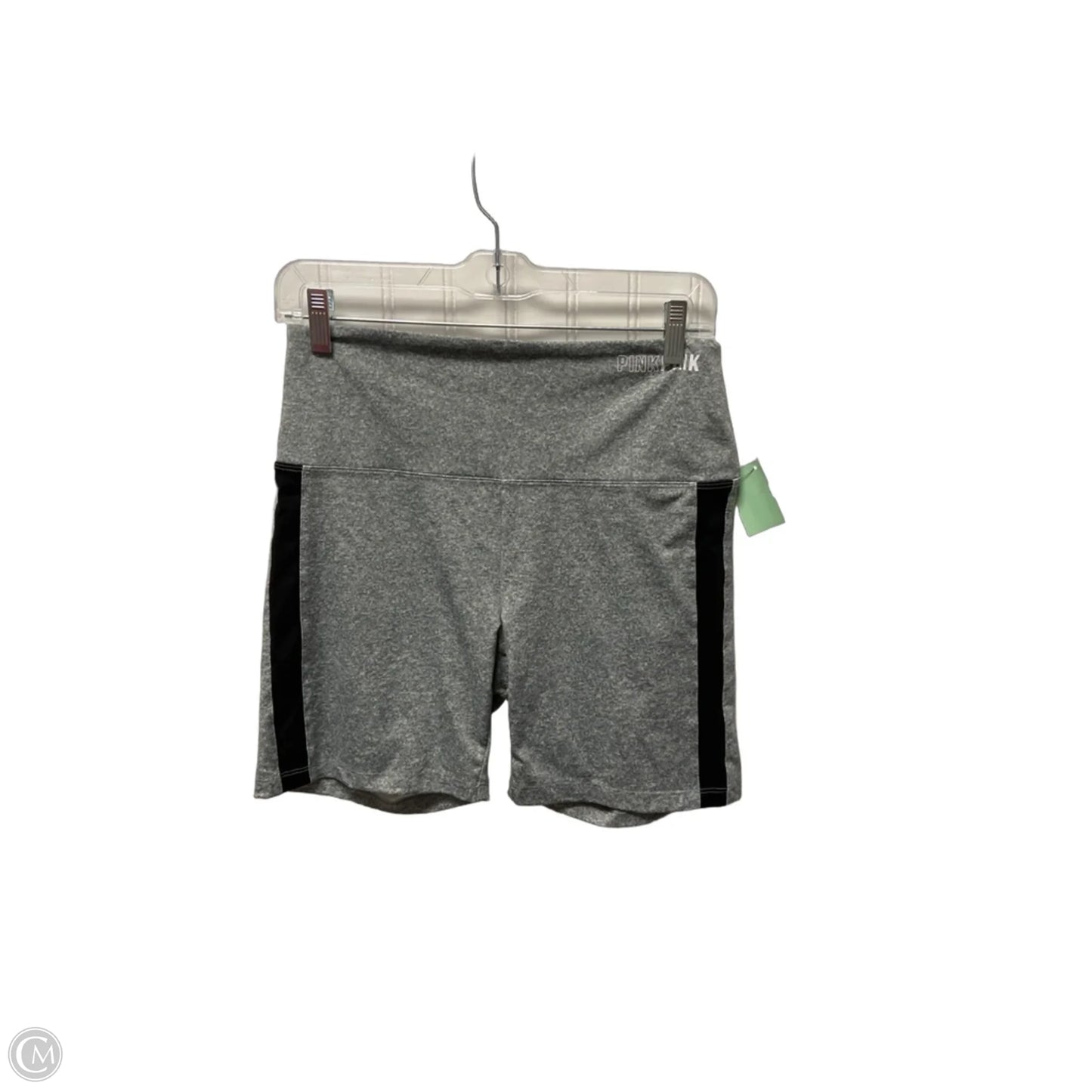 Athletic Shorts By Pink In Grey, Size: L