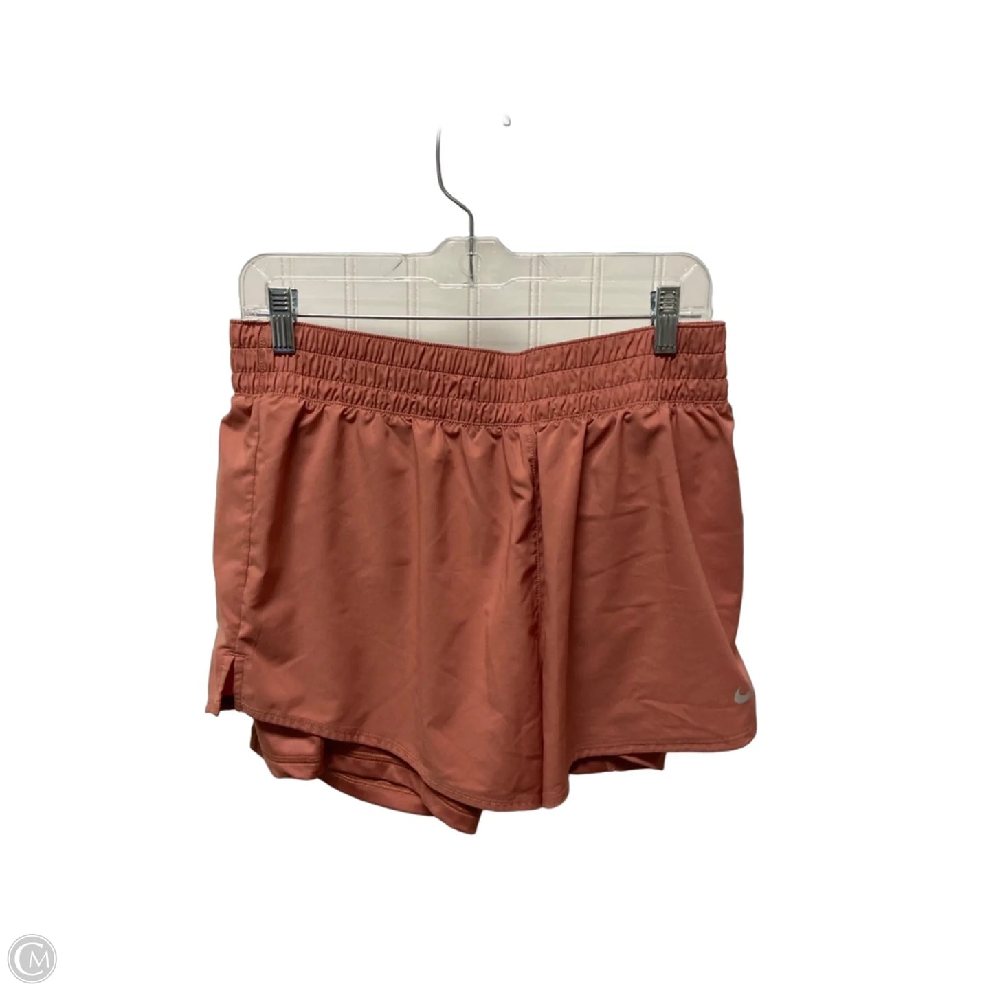 Athletic Shorts By Nike In Orange, Size: L