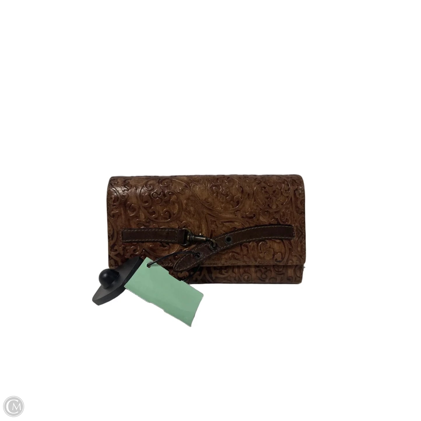 Wallet Leather By Clothes Mentor, Size: Large