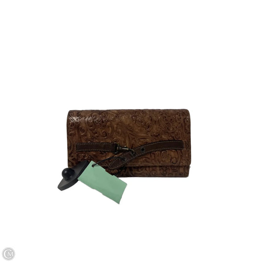 Wallet Leather By Clothes Mentor, Size: Large
