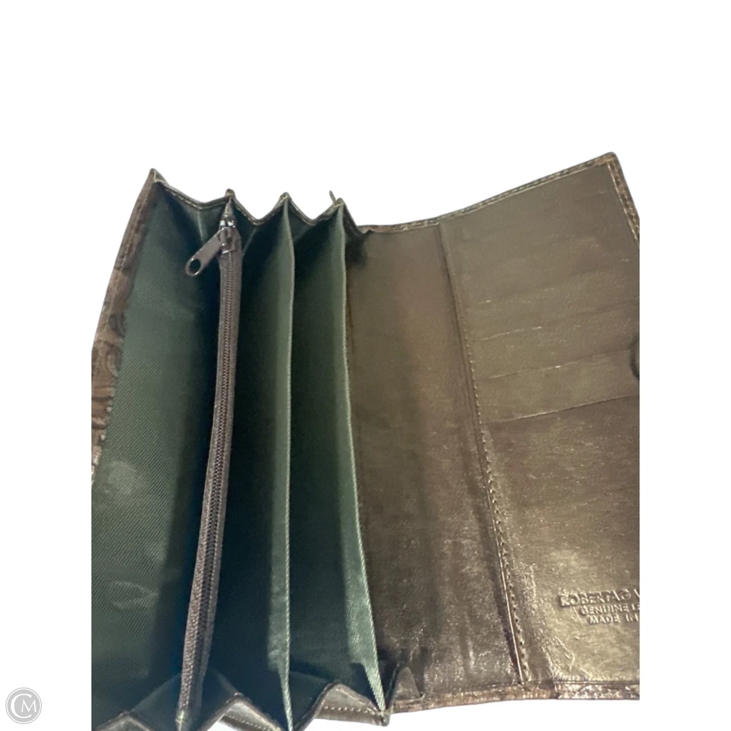 Wallet Leather By Clothes Mentor, Size: Large