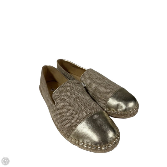 Shoes Flats By Talbots In Gold, Size: 8