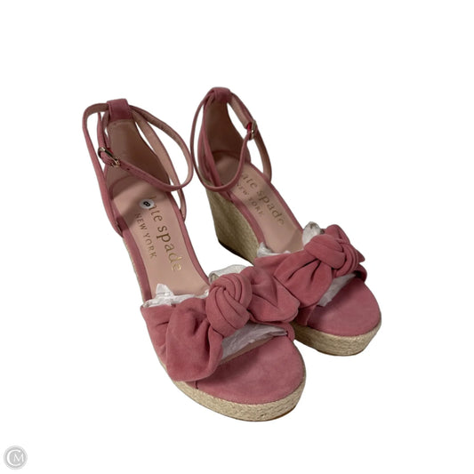 Sandals Designer By Kate Spade In Pink, Size: 8